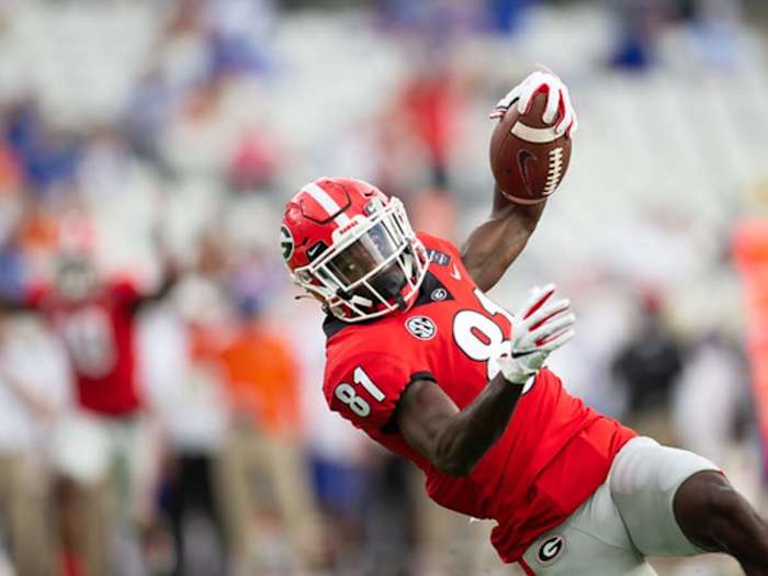 WR Marcus Rosemy-Jacksaint is set to make his 2023 season debut when Georgia takes on Ball State on Saturday, Sep.9.